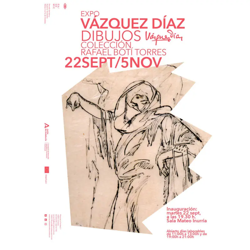 VAZQUEZ DÍAZ. Dibujos. Escuela de Arte Mateo Inurria. Córdoba. Hasta el 5 Noviembre 2026 VAZQUEZ DIAZ. Dibujos. Escuela de Arte Mateo Inurria. Cordoba. Hasta el 5 Noviembre 2026