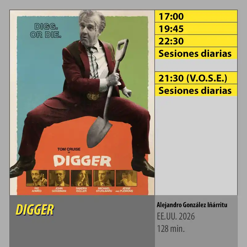 DIGGER. MK2 Cines El Tablero Córdoba DIGGER. MK2 Cines El Tablero Cordoba