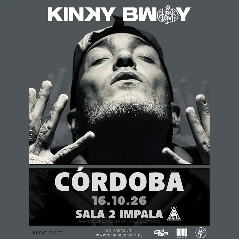 KINKY BWOY. Sala Impala 2. Cordoba. Viernes 16 Octubre 2026