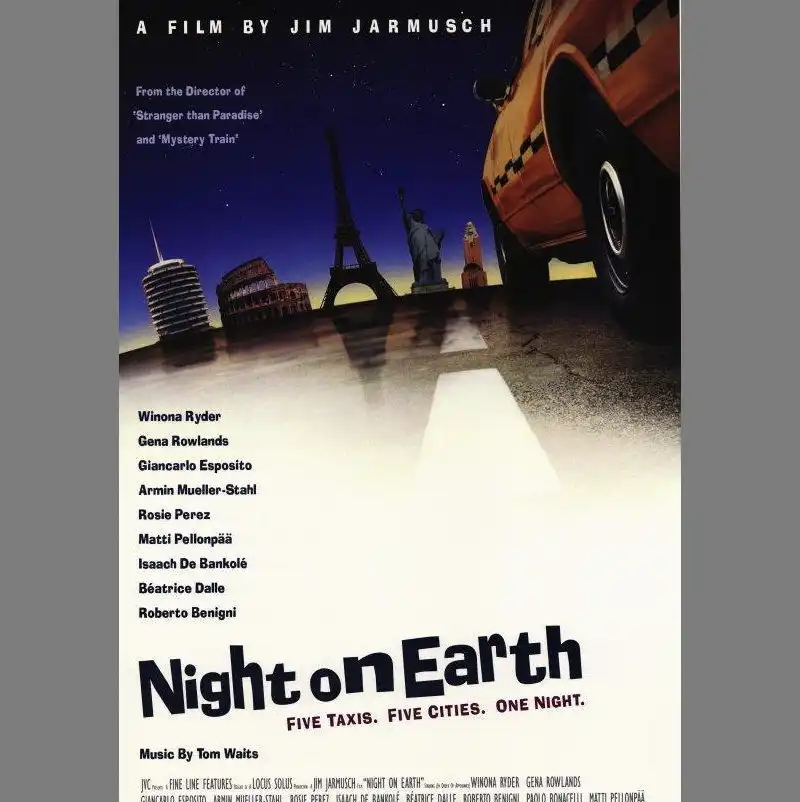 NIGHT ON EARTH. Dir. Jim Jarmusch. EEUU. 1991
