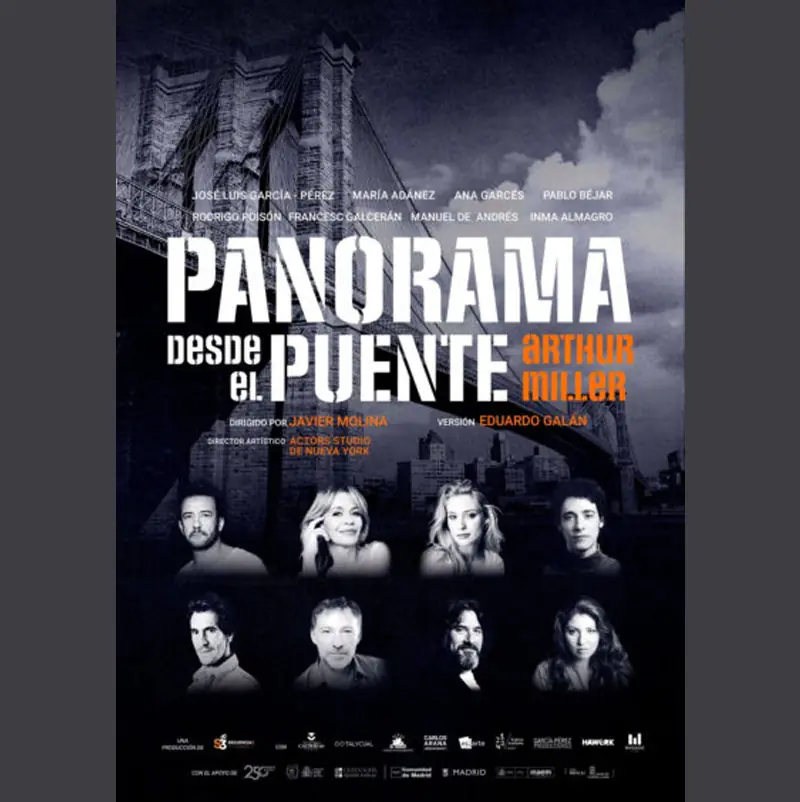 'PANORAMA DESDE EL PUENTE'. Gran Teatro de Córdoba. Sábado 28 Noviembre 2026 PANORAMA DESDE EL PUENTE. Gran Teatro de Cordoba. Sabado 28 Noviembre 2026