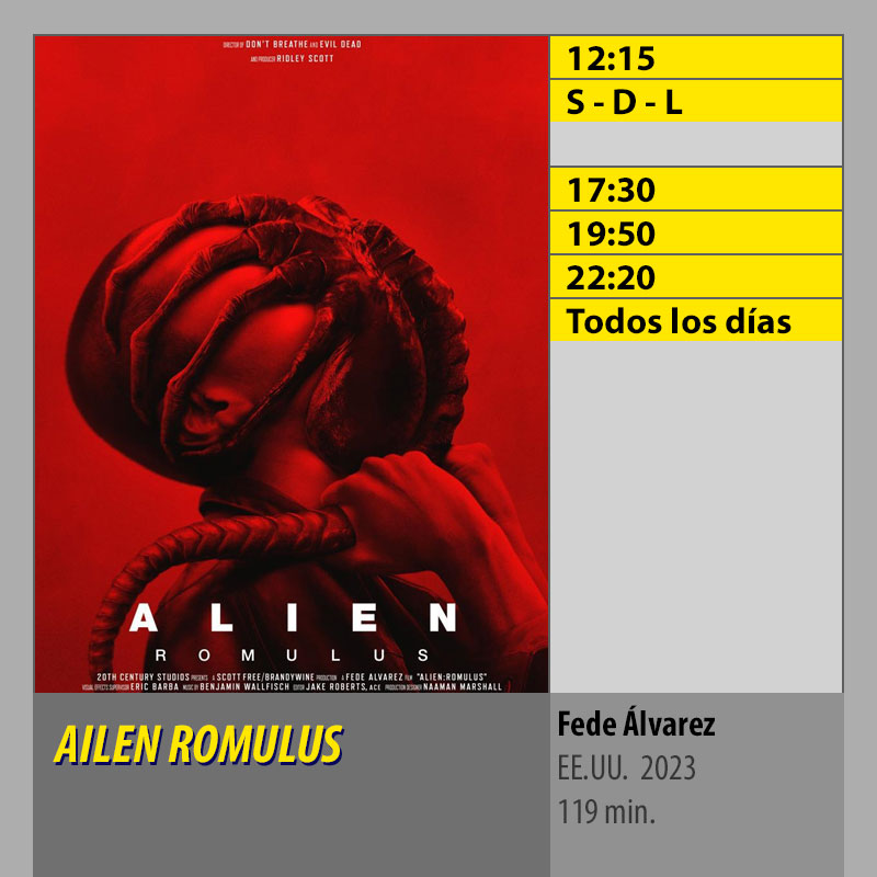 ALIEN-ROMULUS-Mk2-Cinesur-Tablero-Córdoba