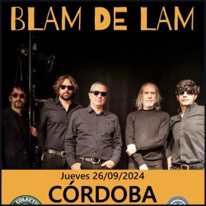 BLAM DE LAM. Concierto en Sala Hangar Cordoba. 26 Septiembre 2024