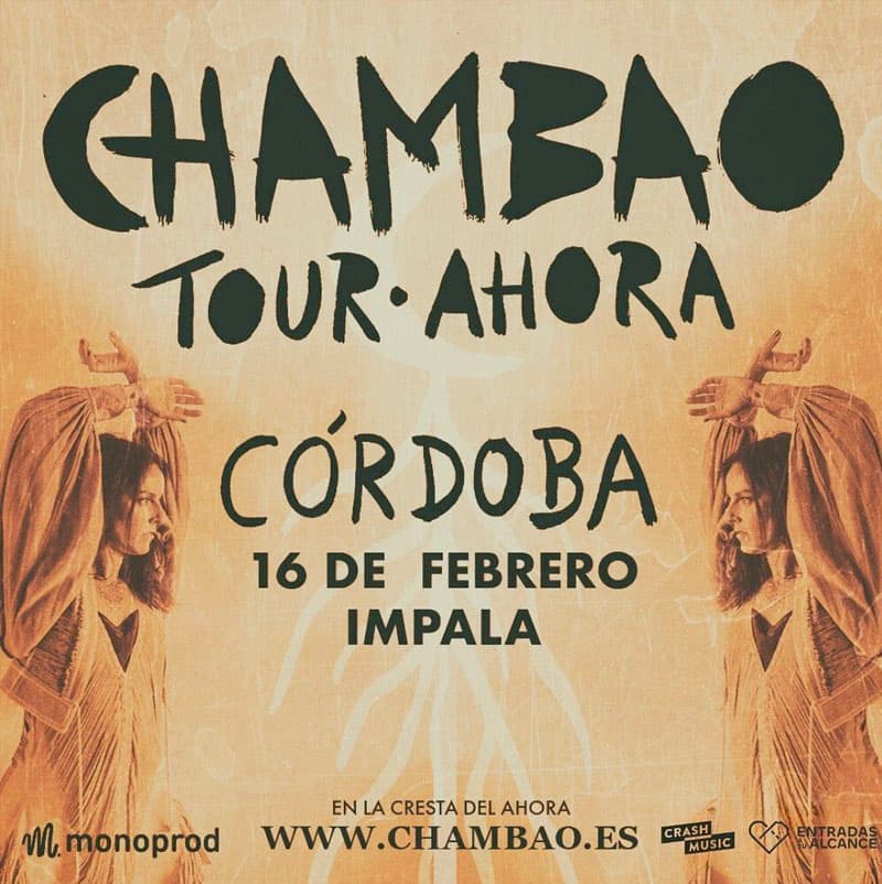 CHAMBAO. SalaIMPALA Viernes 16 Febrero 2024 Córdoba Teleagenda