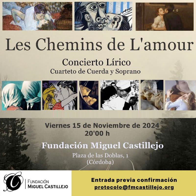 CERTAMEN SOLIDARIO SANTA CECILIA. Gran Teatro de Córdoba. Domingo 24 Noviembre 2024