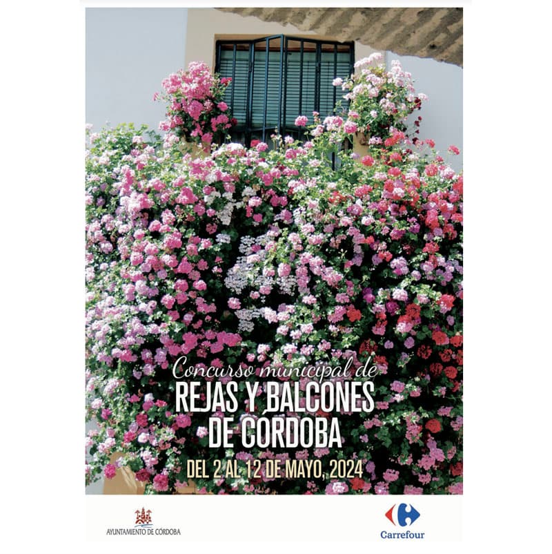 CONCURSO MUNICIPAL DE REJAS Y BALCONES DE CORDOBA. Del 2 al 12 de mayo 2024