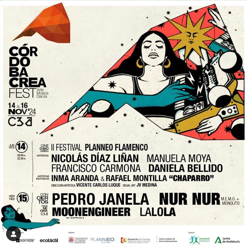 CÓRDOBA CREA FEST. 14-15-16 Noviembre 2024