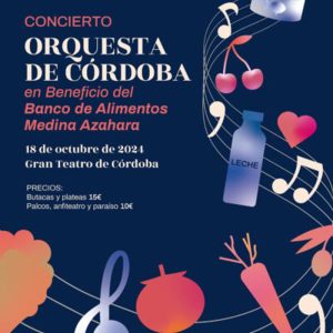 Concierto ORQUESTA DE CORDOBA. Gran Teatro de Cordoba. Viernes 18 Octubre 2024