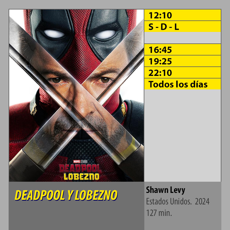 DEADPOOL-Y-LOBEZNO.-Mk2-Cinesur-Tablero Córdoba