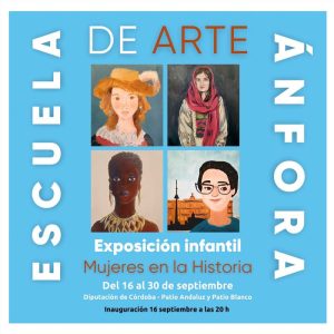 Exposicion infantil MUJERES EN LA HISTORIA. Palacio de la Merced. Hasta el 30 Septiembre 2024