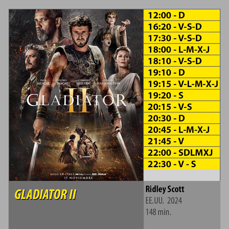 GLADIATOR-II-CINES-AXION-Córdoba