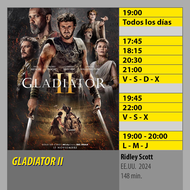 GLADIATOR-II--Multicines-Guadalquivir-Córdoba