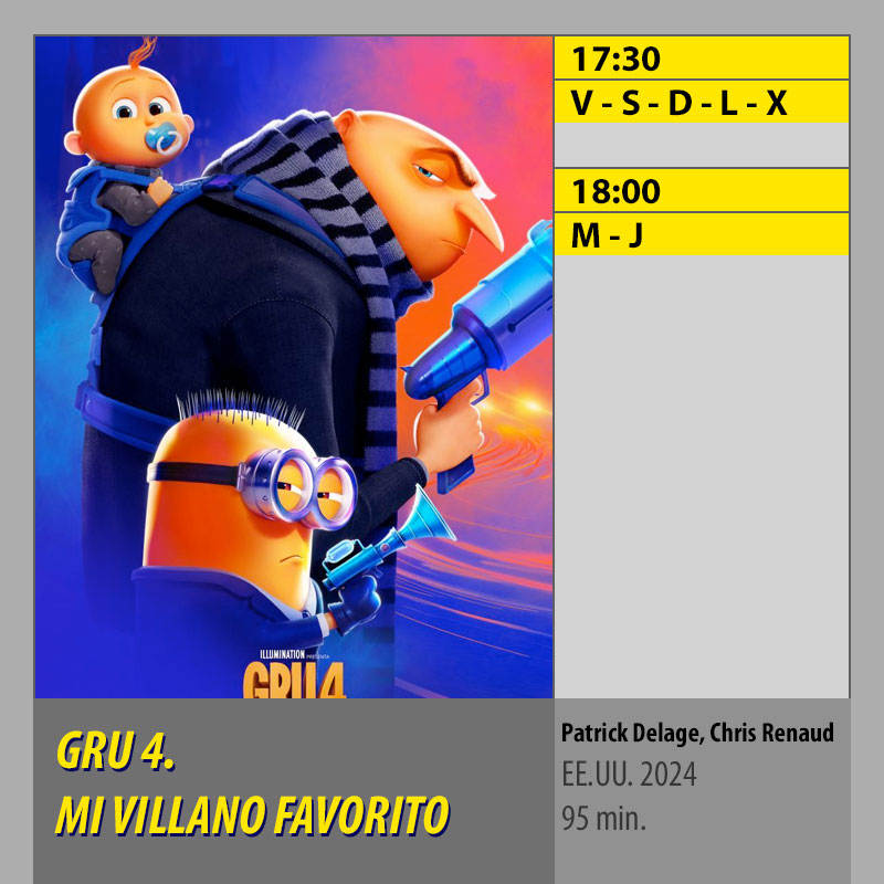 GRU-4-MI-VILLANO-FAVORITO-Multicines-Guadalquivir Córdoba