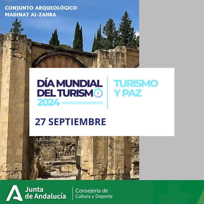 Jornada de puertas abiertas. Conjunto Arqueológico Madinat Al-Zahra. Viernes 27 Septiembre 2024