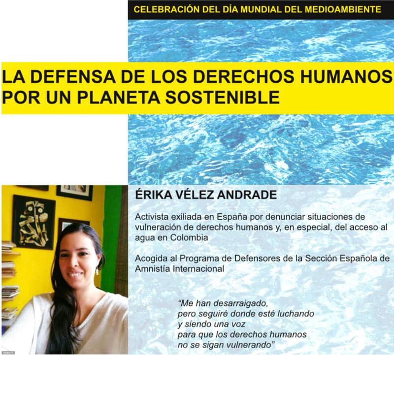 'LA DEFENSA DE LOS DERECHOS HUMANOS. POR UN PLANETA SOSTENIBLE' @bibliocor. Martes 4 Junio 2024