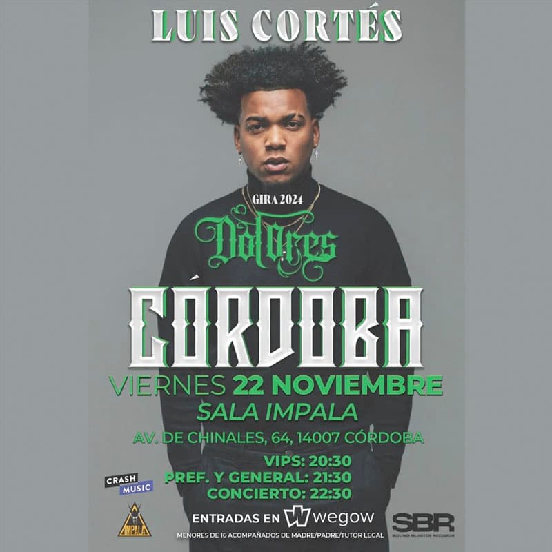 LUIS CORTÉS. Sala Impala Córdoba. 22 Noviembre 2024