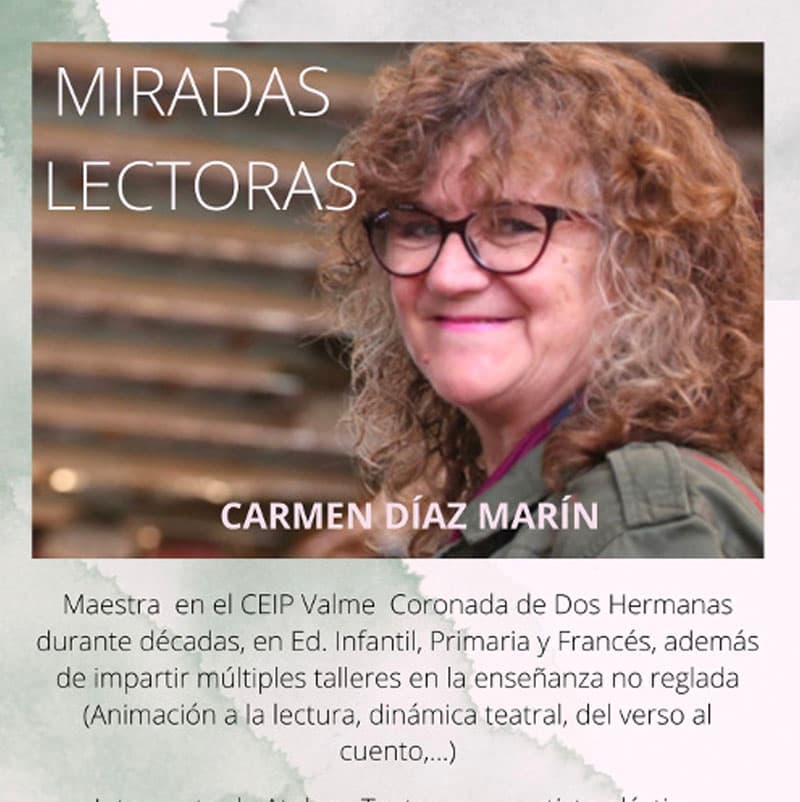 MIRADAS LECTORAS. Biblioteca Central de Córdoba. Hasta el 25 Octubre 2024