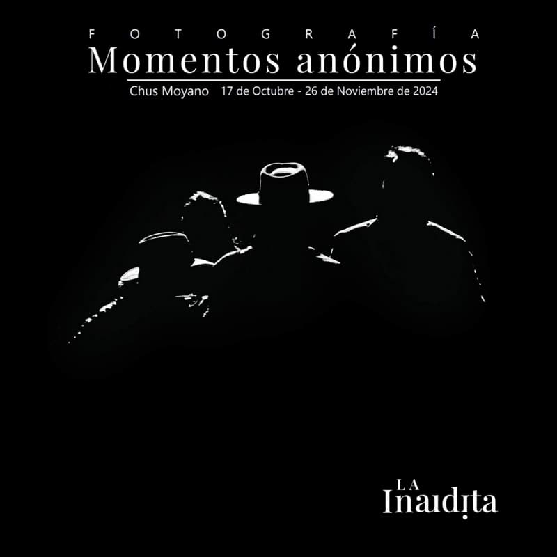 'MOMENTOS ANÓNIMOS'. Librería La Inaudita. Hasta el 26 Noviembre 2024