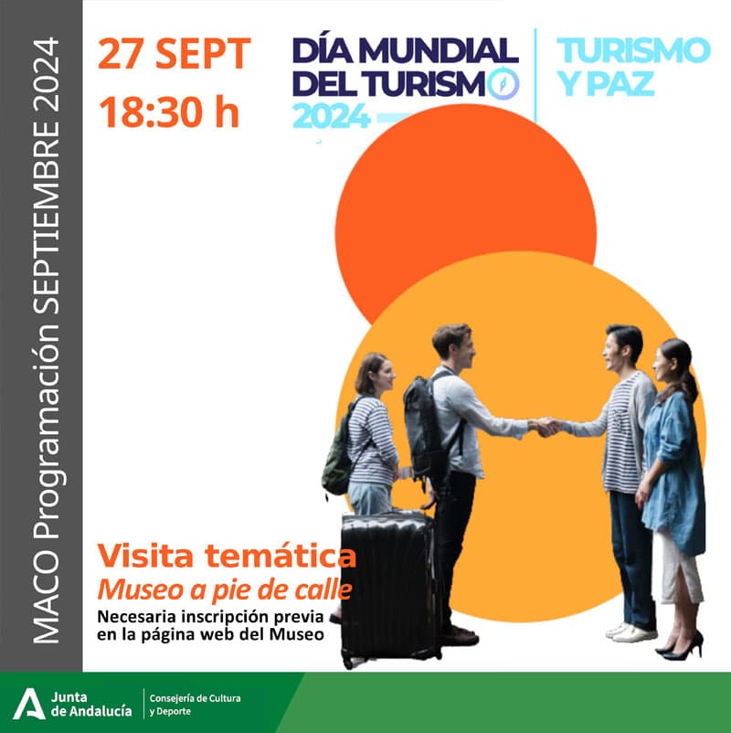 Museo Arqueológico de Córdoba. Visita Temática DÍA MUNDIAL DEL TURISMO. 27 Septiembre 2024