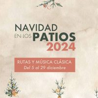 NAVIDAD EN LOS PATIOS 2024. Ayuntamiento de Cordoba