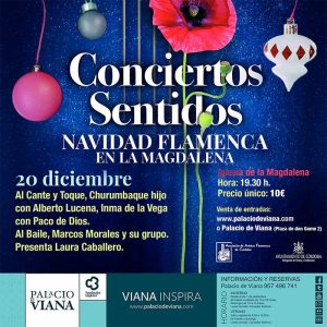 NAVIDAD FLAMENCA. Iglesia de la Magdalena. Cordoba. Viernes 20 Diciembre 2024