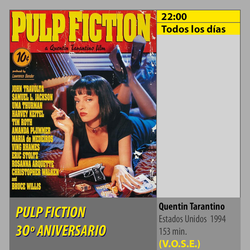 PULP-FICTION_vose.-Mk2-Cinesur-Tablero Córdoba