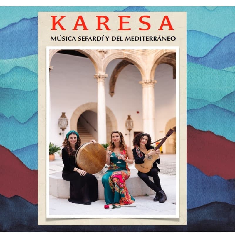 TRÍO KARESA. Música Sefardí. Zoco Municipal de Córdoba. Jueves 31 Agosto 2024