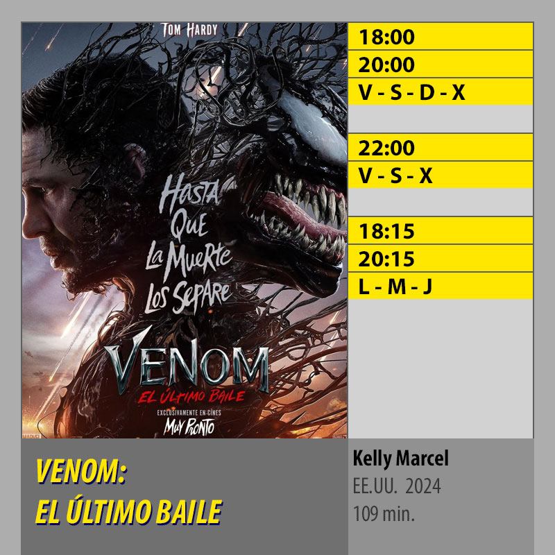 VENOM--EL-ÚLTIMO-BAILE-Multicines-Guadalquivir-Córdoba